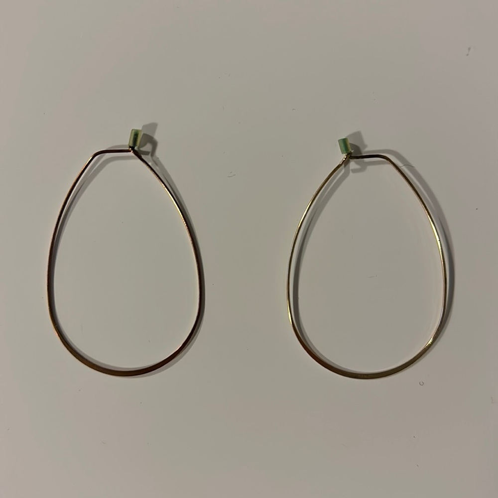 Gold Color Hoop Earrings
